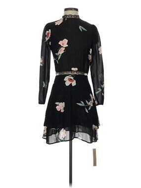 NWT Reformation Sonoma Mini Dress Long Sleeve Size 4 Ornament Floral Print